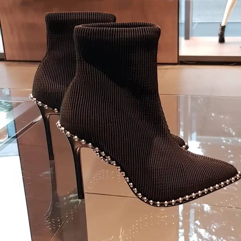 studded pointed boots
