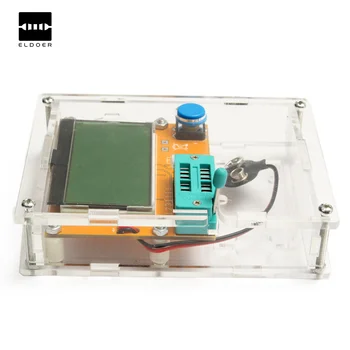1PC LCR-T4 Mega328 Transistor Tester Diode Triode Capacitance ESR Meter With Shell Metal+Plastic Transistor Testers
1PC LCR-T4 Mega328 Transistor Tester Diode Triode Capacitance ESR Meter With Shell Metal+Plastic Transistor Testers