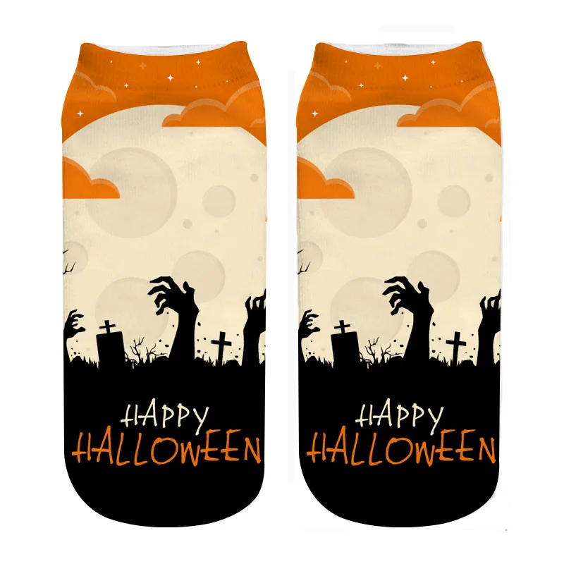 RUNNING CHICK 2018 new halloween ghost zombie pattern boy and girl's 3d print socks
RUNNING CHICK 2018 new halloween ghost zombie pattern boy and girl's 3d print socks
