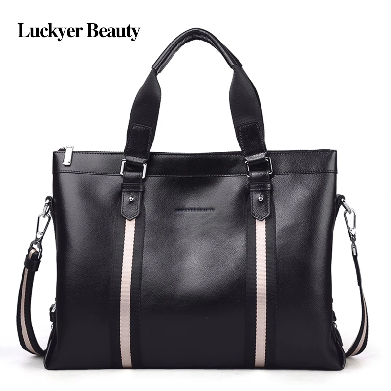 LUCKYER BEAUTY High Quality Men Shoulder Handbag Classic Business Briefcase Casual Handbags Men Simple Fashion Tote Male Bag
LUCKYER BEAUTY High Quality Men Shoulder Handbag Classic Business Briefcase Casual Handbags Men Simple Fashion Tote Male Bag