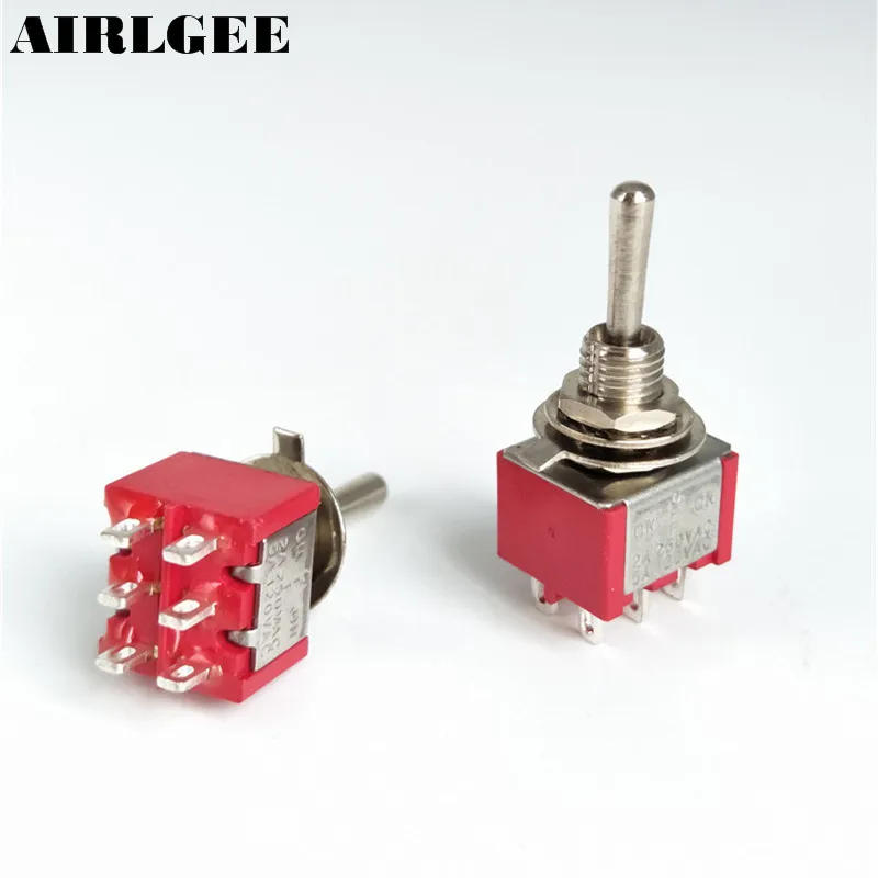 2pcs Self Reset Momentary type Switching Light Toggle Switch ON-OFF-ON 6Pins DPDT AC 250V 2A 120V 5A
2pcs Self Reset Momentary type Switching Light Toggle Switch ON-OFF-ON 6Pins DPDT AC 250V 2A 120V 5A