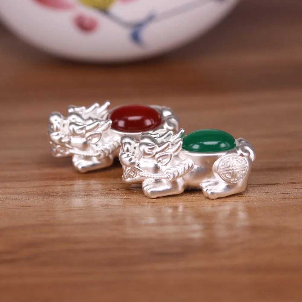 100% 3D 999 серебряные бусины Fengshui Pixiu из твердого чистого серебра, удачи, ювелирные бусины, DIY браслет Piyao, бусины для богатства
100% 3D 999 серебряные бусины Fengshui Pixiu из твердого чистого серебра, удачи, ювелирные бусины, DIY браслет Piyao, бусины для богатства
