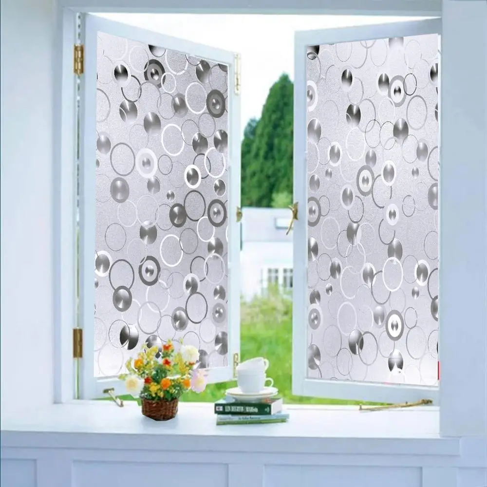 45*100cm Privacy Window Film Static Cling No Glue Window Sticker Frosted Glass Sticker Waterproof Home Decor Bathroom CW35
45*100cm Privacy Window Film Static Cling No Glue Window Sticker Frosted Glass Sticker Waterproof Home Decor Bathroom CW35