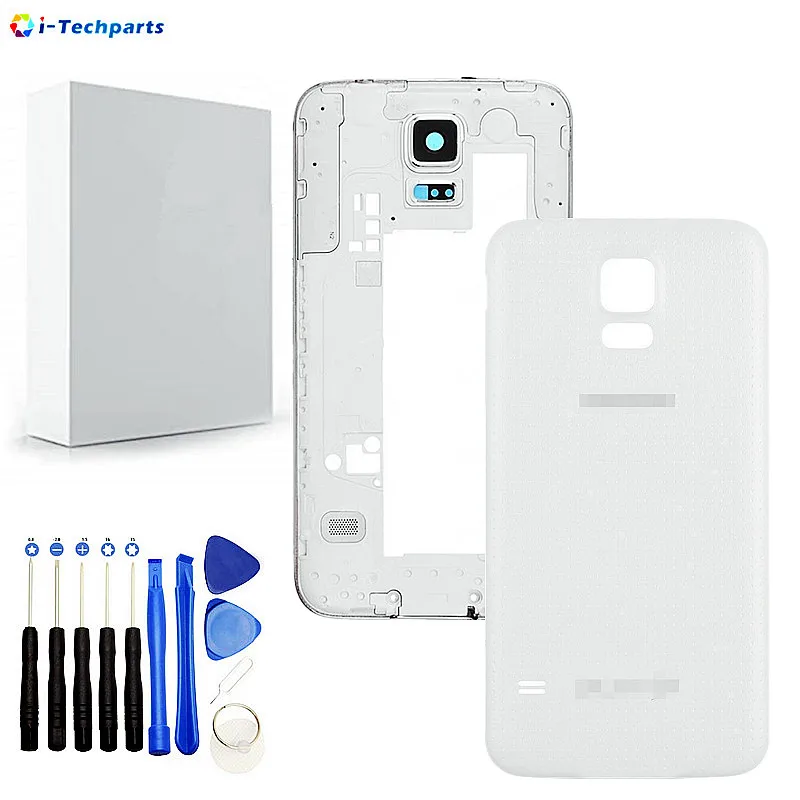 OEM Replacement Parts for Samsung Galaxy S5 Back Battery Cover Rear Housing Middle G900- White
OEM Replacement Parts for Samsung Galaxy S5 Back Battery Cover Rear Housing Middle G900- White