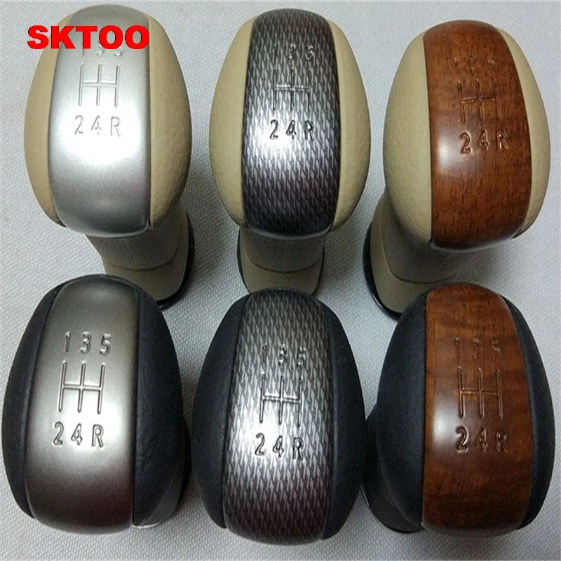 Ручка переключения передач SKTOO для Nissan Qashqai J10 X trail 06 13 MT 5 скоростей|gear shift knob|shift