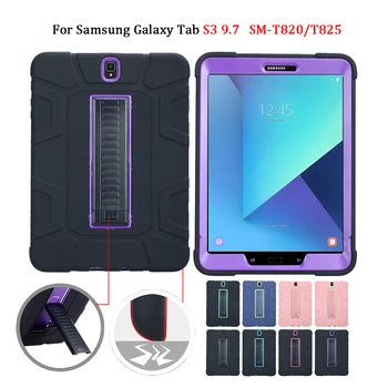 Dual Layer Hybrid Shockproof Impact Protective Shell Tablet Stand Cover For Samsung Galaxy Tab S3 9.7 inch T820 T825 Fundas Case
Dual Layer Hybrid Shockproof Impact Protective Shell Tablet Stand Cover For Samsung Galaxy Tab S3 9.7 inch T820 T825 Fundas Case