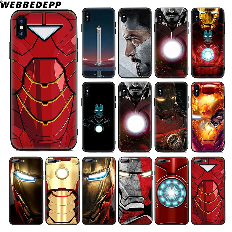 WEBBEDEPP IronMan Iron Man Super Soft Silicone Case for Apple iPhone 11 Pro Xr Xs Max X or 10 8 7 6 6S Plus 5 5S SE TPU
WEBBEDEPP IronMan Iron Man Super Soft Silicone Case for Apple iPhone 11 Pro Xr Xs Max X or 10 8 7 6 6S Plus 5 5S SE TPU