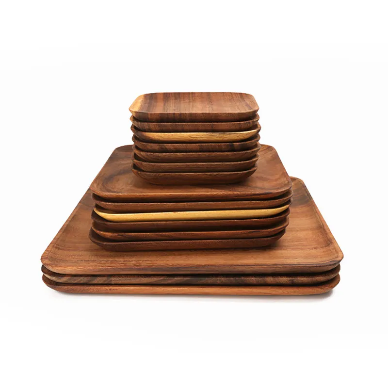 Square Solid Wood Pan Plate Fruit Dishes Saucer Tea Tray Dessert Dinner Bread Pizza Rectangle Wood Plate Tea tray
Square Solid Wood Pan Plate Fruit Dishes Saucer Tea Tray Dessert Dinner Bread Pizza Rectangle Wood Plate Tea tray