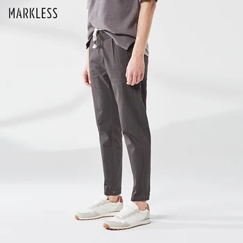 Markless 2019 Spring Cotton Pants Men Fashion Casual Pencil Pants Dark Gray Men Trousers pantalon homme CLA9822M
Markless 2019 Spring Cotton Pants Men Fashion Casual Pencil Pants Dark Gray Men Trousers pantalon homme CLA9822M