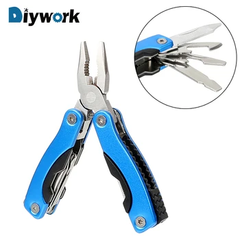 DIYWORK Screwdriver Knife Set Hand Tool Crimping Pliers Combination Tool Kit Multi Tools Pliers Folding Pliers Stainless Steel
DIYWORK Screwdriver Knife Set Hand Tool Crimping Pliers Combination Tool Kit Multi Tools Pliers Folding Pliers Stainless Steel
