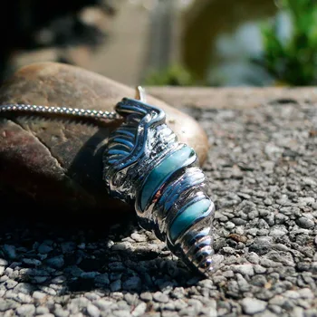 DJ CH Trendy jewelry Conch Design 925 Silver Stamped Pendant Special Valentine's Girl Boys Gift Charm Pendants Larimar Jewelry
DJ CH Trendy jewelry Conch Design 925 Silver Stamped Pendant Special Valentine's Girl Boys Gift Charm Pendants Larimar Jewelry