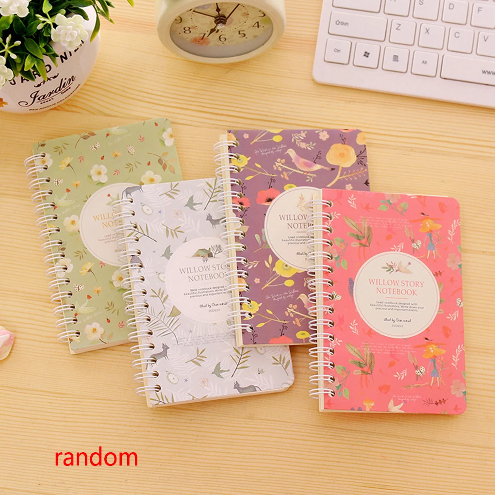 Color Random Flower Bird Pattern Thick Coil Notebooks Notepad Journals Students Diary Book Stationery
Color Random Flower Bird Pattern Thick Coil Notebooks Notepad Journals Students Diary Book Stationery