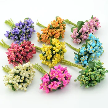 12PCS/lot Pe Mini Mulberry Artificial Flower Stamen Party Wedding decoration DIY Scrapbook Candy Box Craft Supplies
12PCS/lot Pe Mini Mulberry Artificial Flower Stamen Party Wedding decoration DIY Scrapbook Candy Box Craft Supplies