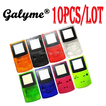 10 pcs/lot Multi-Color Plastic Housing Set Shell Case Fit GameboyColor GBO GBP Replacement Boy Color Game Console w/Rubber Pads
10 pcs/lot Multi-Color Plastic Housing Set Shell Case Fit GameboyColor GBO GBP Replacement Boy Color Game Console w/Rubber Pads