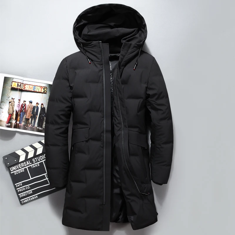 2019 Winter Men Down Coat Fashion Classic long Down Jacket High Quality Parka Men's Casual Business Men's Thickening Warm Coat
2019 Winter Men Down Coat Fashion Classic long Down Jacket High Quality Parka Men's Casual Business Men's Thickening Warm Coat