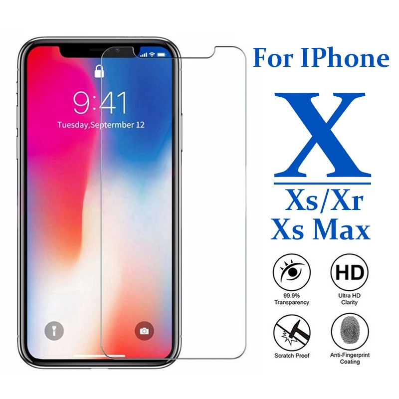 Защитное стекло для apple iPhone x xs max защитная пленка aphone tremp xr iphonex iPhonexs s закаленное