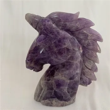 GJ Hand Carved Cheap 13cm Natural Dream Amethyst Quartz Crystal Unicorn for Gift
GJ Hand Carved Cheap 13cm Natural Dream Amethyst Quartz Crystal Unicorn for Gift