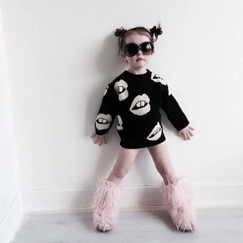 GlowwormKids Toddlers Sweaters Children Knitted Sweaters Lips Logo Jacquard Pullover Sweater Knitted Cotton Sweater hs005
GlowwormKids Toddlers Sweaters Children Knitted Sweaters Lips Logo Jacquard Pullover Sweater Knitted Cotton Sweater hs005