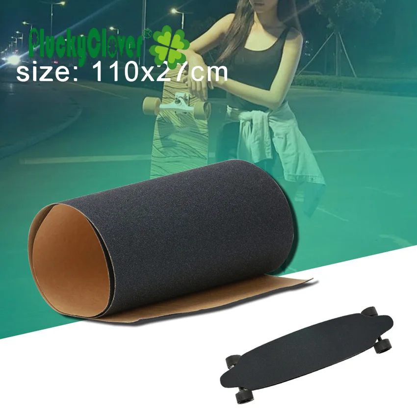 110x27cm Longboard Griptape Waterproof Skateboard Sandpaper Anti-Slid Dance Dancing Baord GripTape for Longboard Scooter Thicken
110x27cm Longboard Griptape Waterproof Skateboard Sandpaper Anti-Slid Dance Dancing Baord GripTape for Longboard Scooter Thicken