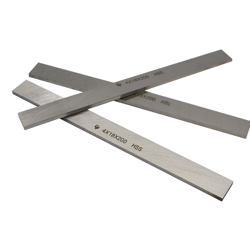 10pcs 4x18x200 HSS high speed steel turning tool 4*18*200 High woodworking knife White blade | Инструменты