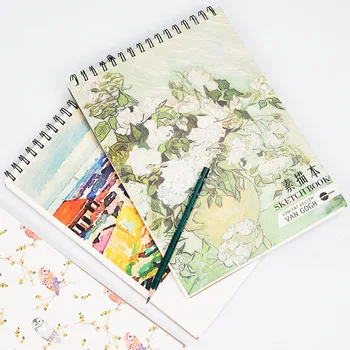 1pcs A4 coil blank sketch drawing small fresh painting hand-painted student fine art graffiti sketch book
1pcs A4 coil blank sketch drawing small fresh painting hand-painted student fine art graffiti sketch book