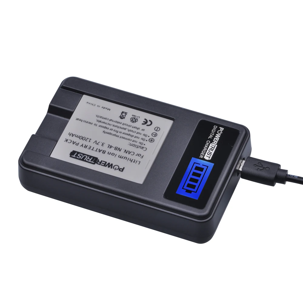 PowerTrust 1200mAh NB-4L NB 4L NB4L Battery + LCD USB Charger for Canon IXUS 60 65 80 75 100 I20 110 115 120 130 IS 117 220 225
PowerTrust 1200mAh NB-4L NB 4L NB4L Battery + LCD USB Charger for Canon IXUS 60 65 80 75 100 I20 110 115 120 130 IS 117 220 225