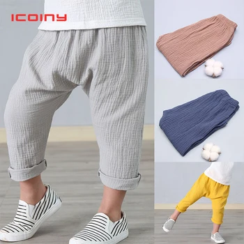 1 2 3 4 5 6 7 8T Solid Color Linen Pleated Children Ankle-length Pants for Boys Pants 2019 Summer Harem Pants for Kids Child
1 2 3 4 5 6 7 8T Solid Color Linen Pleated Children Ankle-length Pants for Boys Pants 2019 Summer Harem Pants for Kids Child