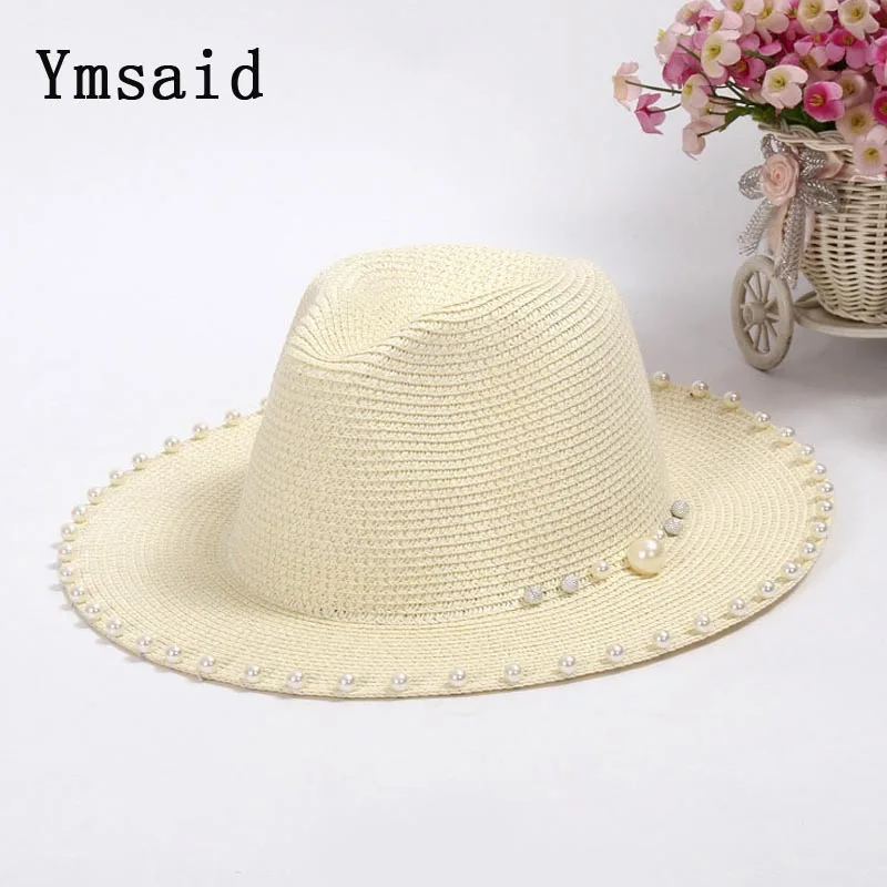 2018 New Summer Women Hats Sequin Visor Cap Brim Jazz Travel England Pearl Beach Caps Straw Hat Women Casual Sun Hat
2018 New Summer Women Hats Sequin Visor Cap Brim Jazz Travel England Pearl Beach Caps Straw Hat Women Casual Sun Hat