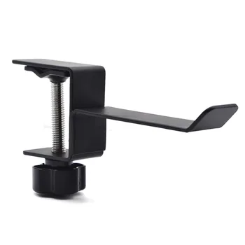 Headset Holder Universal Metal Headphone Holder Hanger Clip with Adjustable Clamp for Computer Desk (Black)
Headset Holder Universal Metal Headphone Holder Hanger Clip with Adjustable Clamp for Computer Desk (Black)