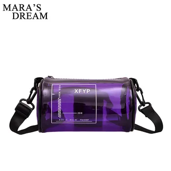 Mara's Dream 2019 Wild Transparent Bag Female New Personality Tide Cool Small Cylinder Girl Jelly Letter Shoulder Bag
Mara's Dream 2019 Wild Transparent Bag Female New Personality Tide Cool Small Cylinder Girl Jelly Letter Shoulder Bag