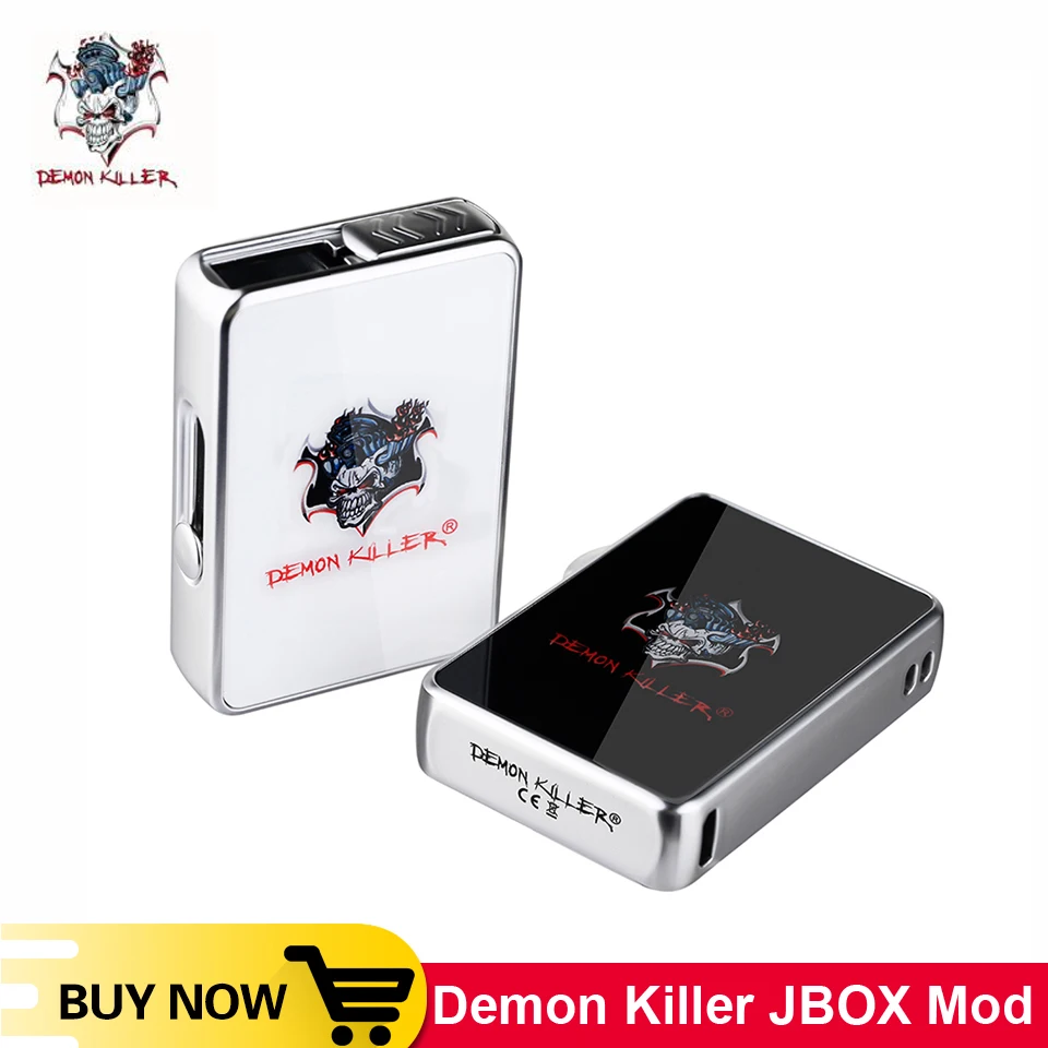 Original Demon Killer JBOX Mod Pod System E-cigarette Vape 450mAh Battery Four LED lights compatible for JUL Jpod JC01 COCO Pod
Original Demon Killer JBOX Mod Pod System E-cigarette Vape 450mAh Battery Four LED lights compatible for JUL Jpod JC01 COCO Pod