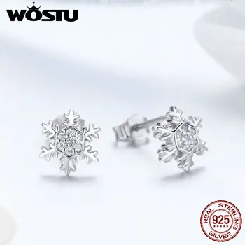 WOSTU 2019 New Arrival 925 Sterling Silver Elegant Snowflake Stud Earrings For Women Romantic S925 Silver Fashion Jewelry FNE009
WOSTU 2019 New Arrival 925 Sterling Silver Elegant Snowflake Stud Earrings For Women Romantic S925 Silver Fashion Jewelry FNE009