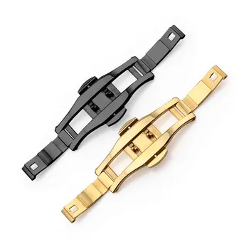 Double bouton-poussoir Papillon Fermoir Boucle Argent Pour bracelet de montre Bracelet, 4 TYPE 6*21 6*23 The steel band
Double bouton-poussoir Papillon Fermoir Boucle Argent Pour bracelet de montre Bracelet, 4 TYPE 6*21 6*23 The steel band