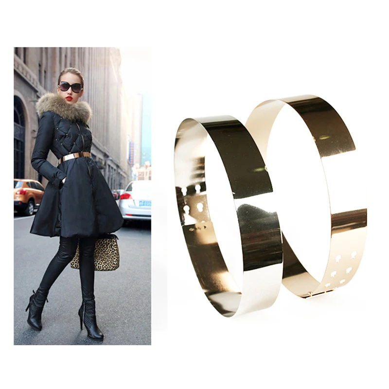 Women Fashion Belt Hip High Waist Gold Narrow Metal Fashion Adjustable Waist Belt Metallic Bling Gold Silver Plate Vintage Belts
Women Fashion Belt Hip High Waist Gold Narrow Metal Fashion Adjustable Waist Belt Metallic Bling Gold Silver Plate Vintage Belts