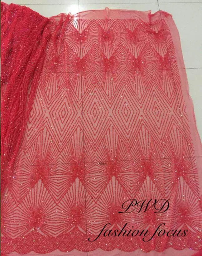 Red colour nigerian glued glitter net lace fabric LN1682763 hot selling glitter sequins french tulle lace fabric high quality
Red colour nigerian glued glitter net lace fabric LN1682763 hot selling glitter sequins french tulle lace fabric high quality