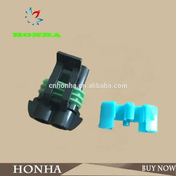 2 Pin/Way Weather Pack Waterproof Sensor Fan Electronic Auto Connector For Delphi 15300027 1530000
2 Pin/Way Weather Pack Waterproof Sensor Fan Electronic Auto Connector For Delphi 15300027 1530000