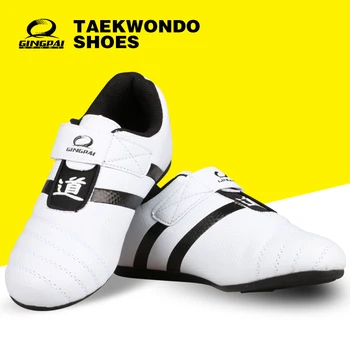 Taekwondo Shoes Breathable Wushu Sport Shoes Men And Women Kids Cool Striped Taekwondo Training Shoes
Taekwondo Shoes Breathable Wushu Sport Shoes Men And Women Kids Cool Striped Taekwondo Training Shoes