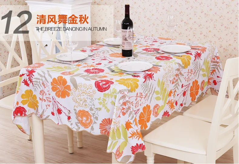Pastoral Life Autumn Scenery Tablecloths PVC Waterproof and Oilproof Table Cloth Bar Cloth for Restaurant Home Outdoor
Pastoral Life Autumn Scenery Tablecloths PVC Waterproof and Oilproof Table Cloth Bar Cloth for Restaurant Home Outdoor