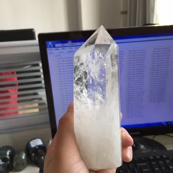 Natural Stones and Minerals 5.3 inch Clear Quartz Crystal Wand Healing Point Free Shipping
Natural Stones and Minerals 5.3 inch Clear Quartz Crystal Wand Healing Point Free Shipping