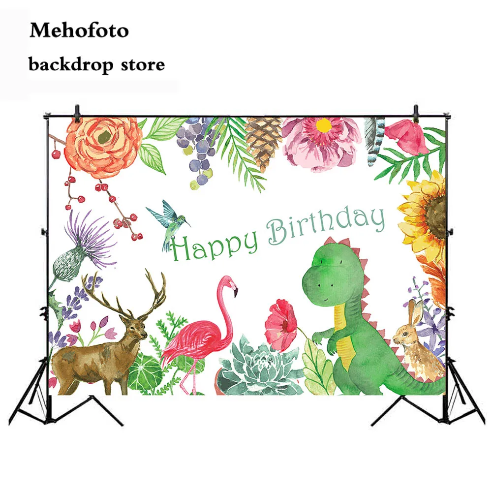 Mehofoto Jungle Birthday Safari Party Backdrops for Photography Animals Photo Background Shoot Studio Dinosaur Cartoon Props 827
Mehofoto Jungle Birthday Safari Party Backdrops for Photography Animals Photo Background Shoot Studio Dinosaur Cartoon Props 827