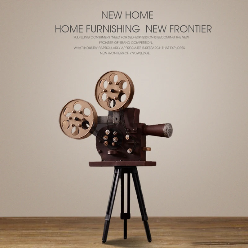 handmade luxury Home accessories decoration vintage old fashioned kinematograph film machine model iron art retro projector
handmade luxury Home accessories decoration vintage old fashioned kinematograph film machine model iron art retro projector