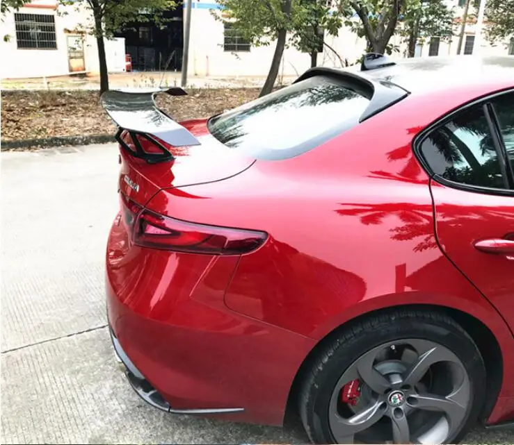 Carbon Fiber CAR REAR WING TRUNK LIP SPOILER FOR 17 18 Alfa Romeo Giulia 2017 2018 2019 BY EMS Vorstieiner GT Stye
Carbon Fiber CAR REAR WING TRUNK LIP SPOILER FOR 17 18 Alfa Romeo Giulia 2017 2018 2019 BY EMS Vorstieiner GT Stye