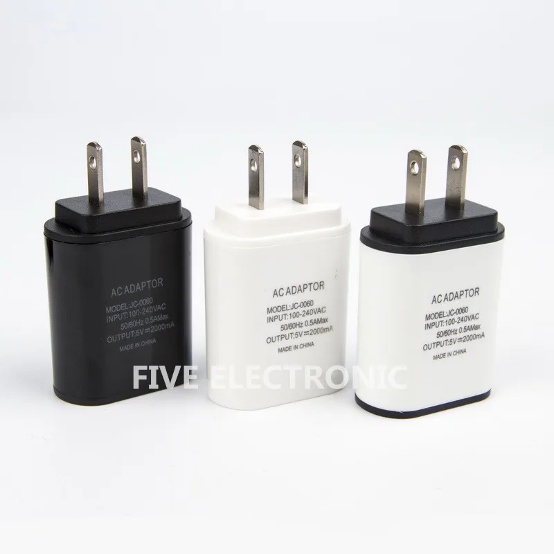 

High Quality 5V2A AC ADAPTER US USB Charger Plug Power ADAPTER IC Program for cellphone/Tablet PC/PAD/IPAD