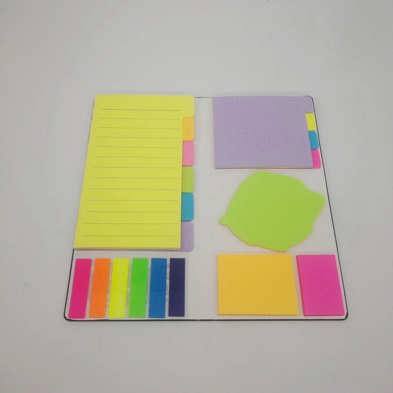 Multipurpose Colored Self Stick Divider Sticky Lined Notes Memo Pad Note Pad Sets with Tab Divider Notes
Multipurpose Colored Self Stick Divider Sticky Lined Notes Memo Pad Note Pad Sets with Tab Divider Notes
