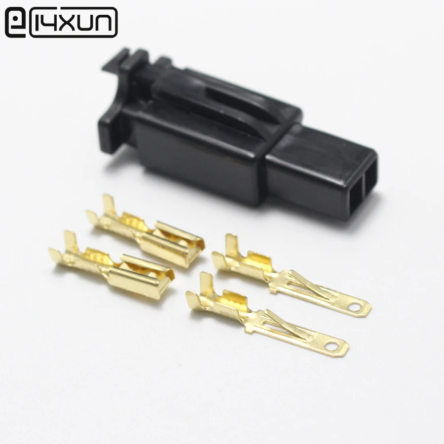 10 set 2.8mm 2Pin Auto Electrical Wire Connector 2.8 2P Black Car Plug with Terminals for E-Bike Automobile Motorcycle etc
10 set 2.8mm 2Pin Auto Electrical Wire Connector 2.8 2P Black Car Plug with Terminals for E-Bike Automobile Motorcycle etc