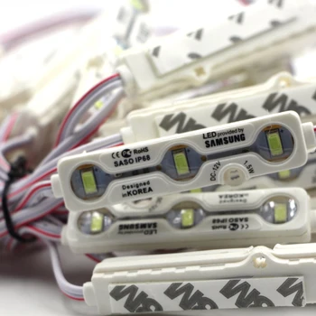 Samsung Chip SMD 5730 3 LED injection led module 12V Waterproof IP68 white LED string Fita LED Light Strips Rope tape 50pcs
Samsung Chip SMD 5730 3 LED injection led module 12V Waterproof IP68 white LED string Fita LED Light Strips Rope tape 50pcs