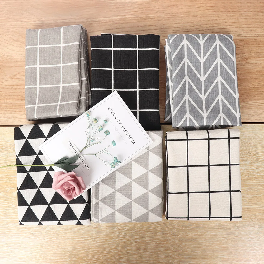 2019 Nordic Style 40*60cm Simple Plaid Square Napkin Dinner Table Cotton Placemat Setting Table Decor Bowl Plate Pad Coasters
2019 Nordic Style 40*60cm Simple Plaid Square Napkin Dinner Table Cotton Placemat Setting Table Decor Bowl Plate Pad Coasters