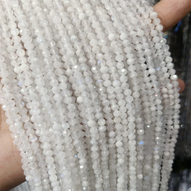 2mm 3mm 4mm Faceted Natural Moonstone Beads For Jewelry Making Round Loose Moon Gem Stone Beads DIY Accessories Strand 15''
2mm 3mm 4mm Faceted Natural Moonstone Beads For Jewelry Making Round Loose Moon Gem Stone Beads DIY Accessories Strand 15''