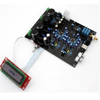 Double parallel AK4495SEQ + AK4118 + NE5534 DAC soft board finished board supports DOP DSD
Double parallel AK4495SEQ + AK4118 + NE5534 DAC soft board finished board supports DOP DSD