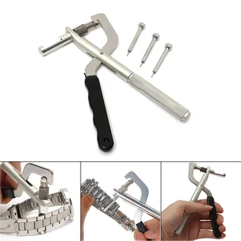 Watch Repair Tools Watch Band Remover Chain Adjuster Pliers Puncher with 3 Pin for Watchmaking ALI88
Watch Repair Tools Watch Band Remover Chain Adjuster Pliers Puncher with 3 Pin for Watchmaking ALI88